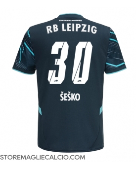 RB Leipzig Benjamin Sesko #30 Maglia Gara Terza Repliche 2024-25 Maniche Corte